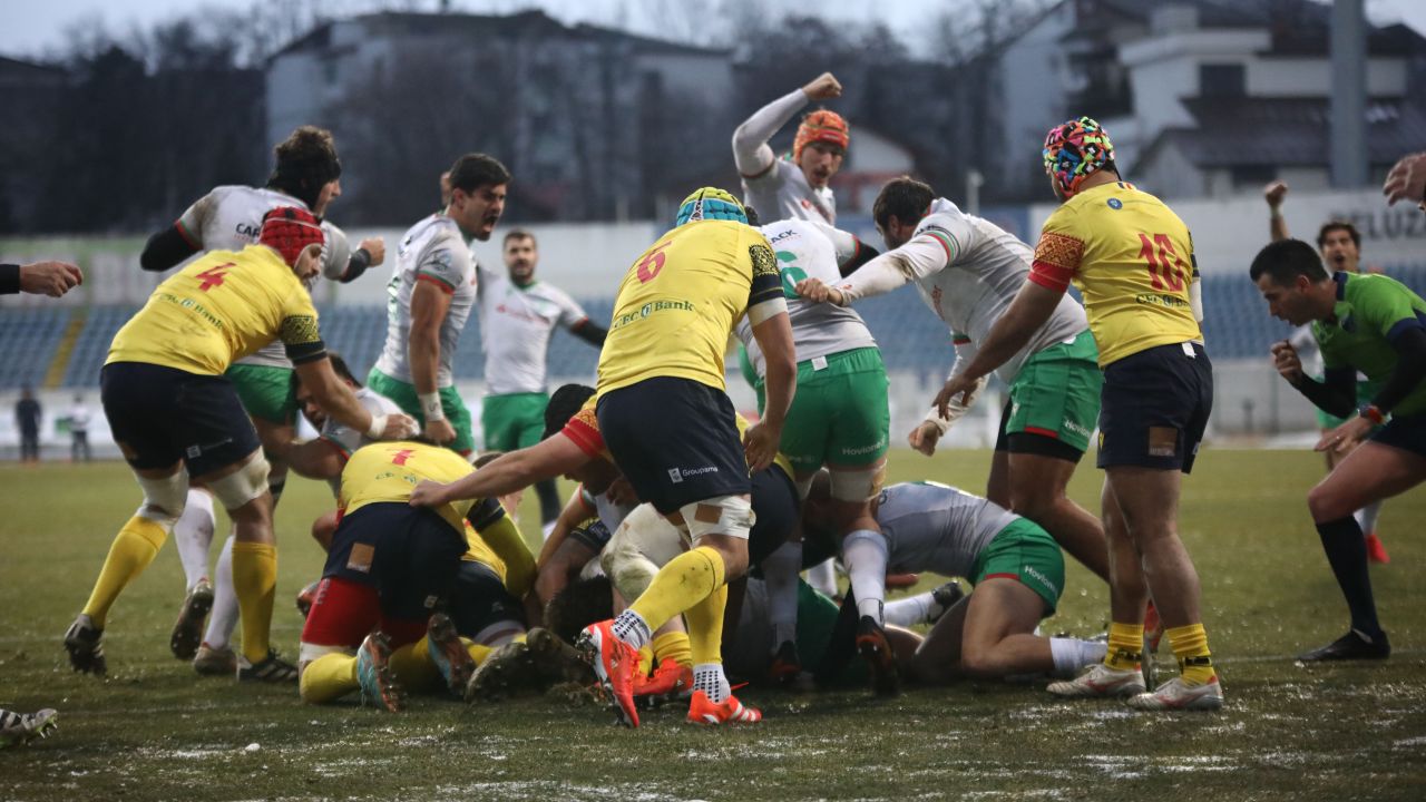 Înfrângere la scor pentru România în fața Portugaliei, la Rugby Europe Championship 2025