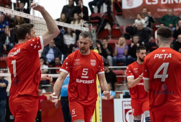 Dinamo București, CAMPIOANA României la volei masculin, după trei decenii de la ultimul titlu! Sală plină la Brașov