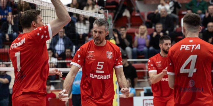 Dinamo București, CAMPIOANA României la volei masculin, după trei decenii de la ultimul titlu! Sală plină la Brașov