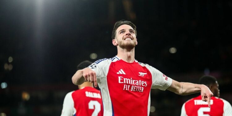 Declan Rice a făcut show la interviuri după „dubla” din Arsenal -0: „O aveam pregătită. Am dat-o în zid de prea multe ori”