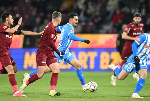 CFR Cluj – Universitatea Craiova 1-0. Kamara a deschis scorul din pasa lui Korenica