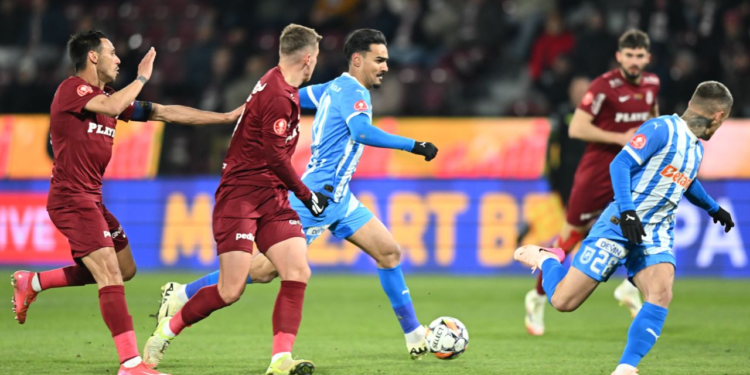 CFR Cluj – Universitatea Craiova 1-0. Kamara a deschis scorul din pasa lui Korenica
