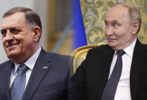 Vladimir Putin primește „răniții politici”: Milorad Dodik, cercetat pentru atac la ordinea constituțională, întâlnire cu liderul rus la Kremlin