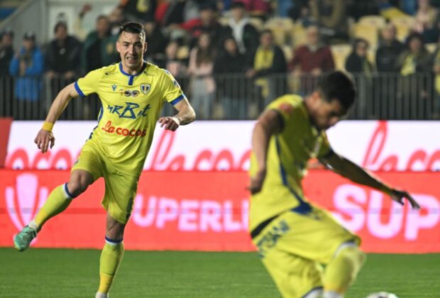 Reacția lui Alex Mateiu, după primul gol marcat în ultimii trei ani