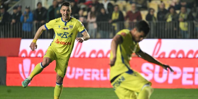 Reacția lui Alex Mateiu, după primul gol marcat în ultimii trei ani