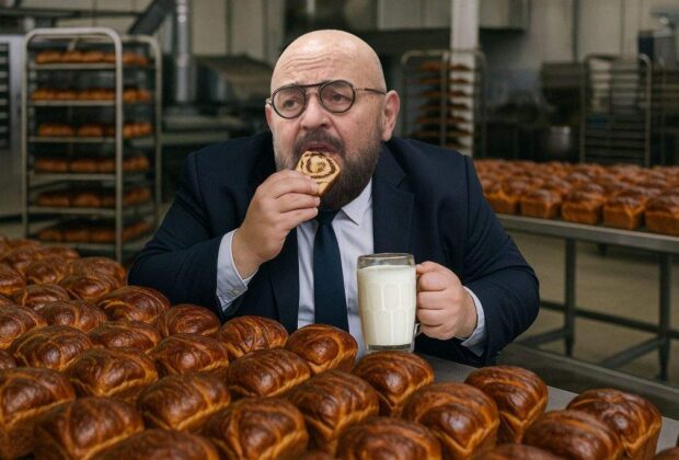 Adio, cozonaci de la brutăria Boromir. Piedone a fost în inspecție și i-a mâncat pe toți