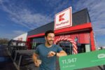 Sportiv! Un român a făcut 12.000 de pași căutând o conservă într-un Kaufland rearanjat