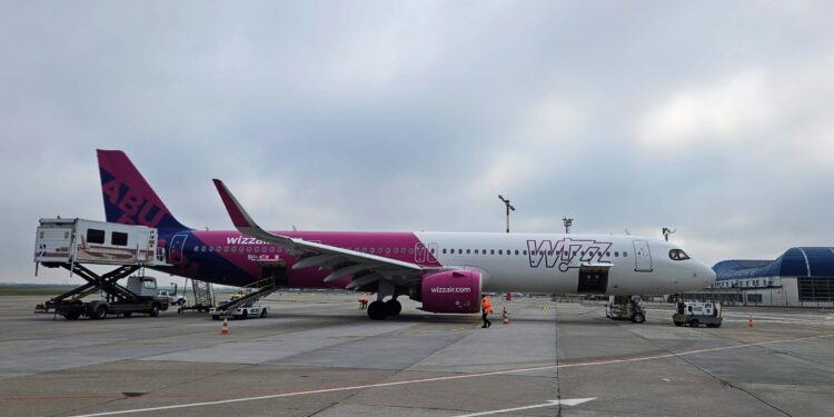 Wizz Air anunță curse noi de pe aeroportul București Băneasa