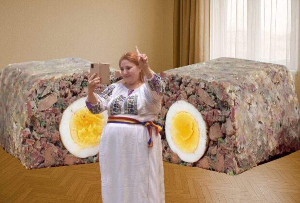 Curăţenie de Paşti. Şoşoacă şi-a scos toată mobila din casă ca să facă loc pentru drob