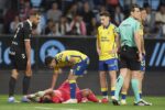 Accidentare de groază în La Liga » Fostul jucător al Barcelonei s-a ales cu intestinul subțire perforat
