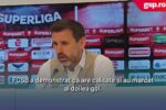 Zeljko Kopic, după înfrângerea cu FCSB din această seară: „Au demonstrat că au calitate, pentru noi faptul că suntem în play-off este un bonus”