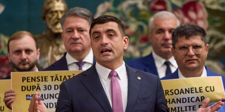 George Simion, atacat în The Telegraph după ce a amenințat că va anula un tratat de apărare cu Marea Britanie dacă ajunge președinte