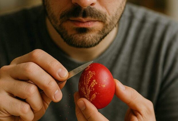 Economie: 24% dintre români răzuiesc vopseaua de pe ouăle de Paşti ca să o folosească şi la anul