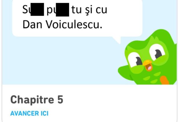 Aplicaţia Duolingo, retrasă din Google Play după ce un român a învăţat-o să înjure