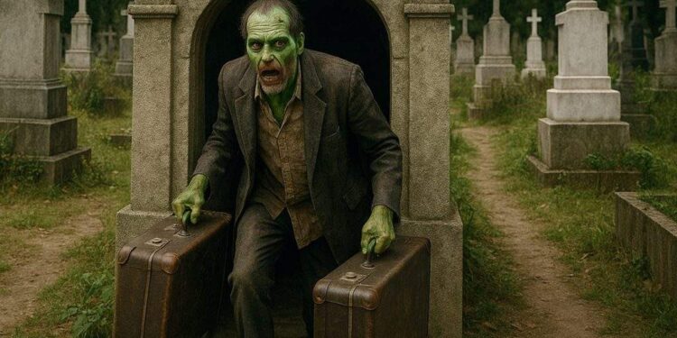 Miraculos! Un bărbat din Cluj a înviat pentru că nu-şi mai permitea chiria la cavou