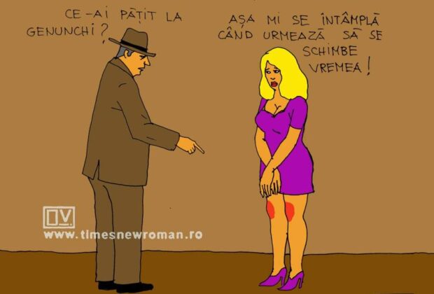 Semn că se schimba vremea