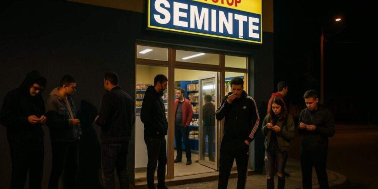 Mizilul, noua capitală a vieții de noapte. S-a deschis un non stop care vinde semințe