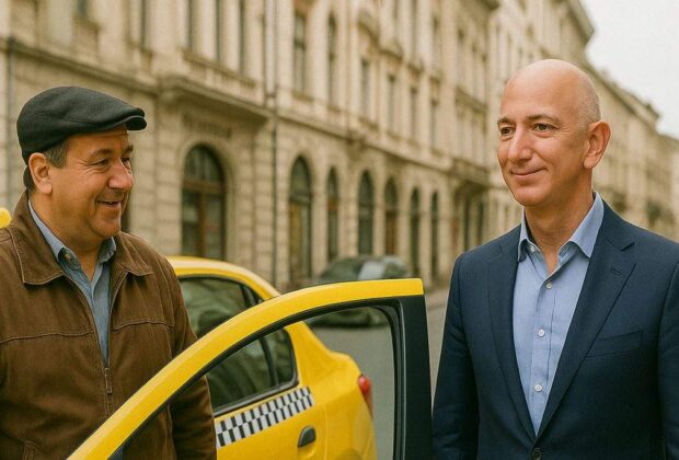 Un taximetrist român din Veneţia l-a ţepuit pe Bezos de 4 miliarde de euro în ziua nunţii