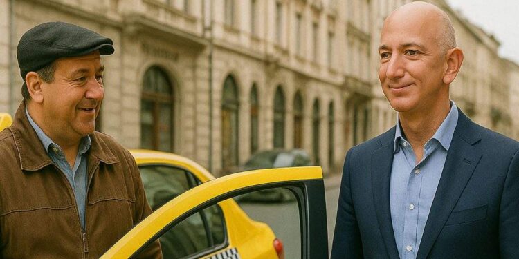 Un taximetrist român din Veneţia l-a ţepuit pe Bezos de 4 miliarde de euro în ziua nunţii