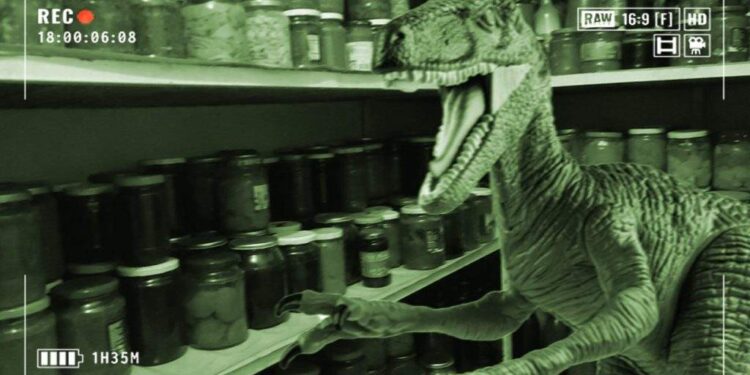 Pensiunile din Haţeg, terorizate de un dinozaur care intră în cămară şi fură borcane