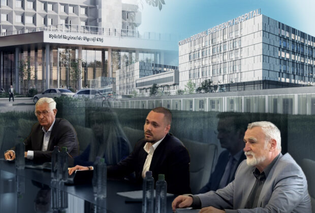 Informații confidențiale scoase pe stick din instituția care ridică spitale regionale, condusă din umbră de un fost șef SRI și un fost lider al Partidului Socialist