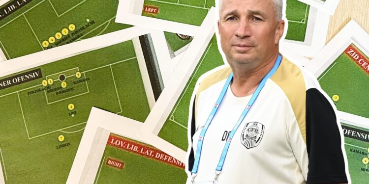 Top secret » Avem schemele pe care Dan Petrescu le-a pregătit pentru Supercupa cu FCSB și meciurile din Superliga: cum a vrut să dea lovitura