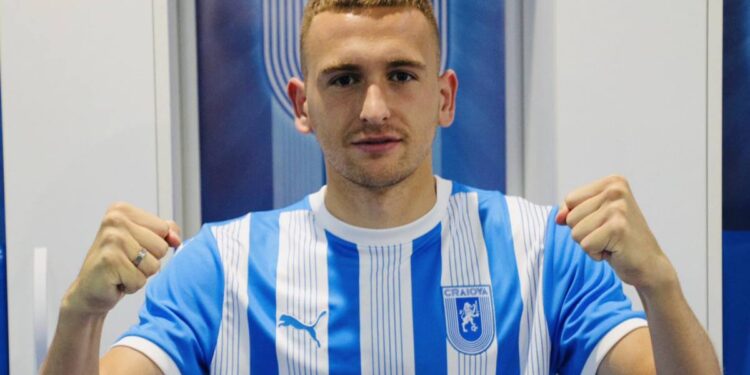 SuperLiga: Universitatea Craiova a transferat un fotbalist din Ucraina: „A fost inclus în cea mai bună echipă a sezonului trecut”