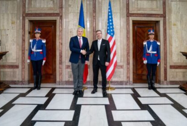 Cătălin Predoiu, întrevedere cu Michael Dickerson: „Consolidarea parteneriatului cu SUA în aceste sectoare, o prioritate strategică”