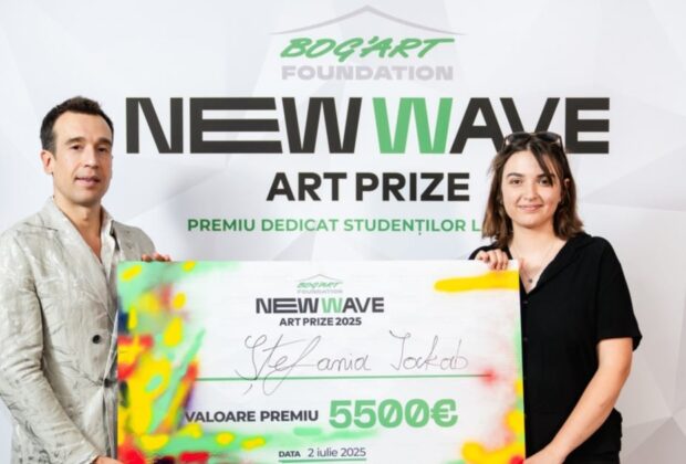 Finala NEW WAVE Art Prize: Fundația Bog’Art a oferit premiul de 5500 euro unei studente la arte din Timișoara