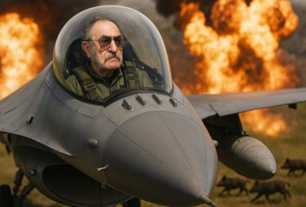 Auzind că e cel mai bun avion de vânătoare, Ţiriac şi-a luat un F35 pentru mistreţi