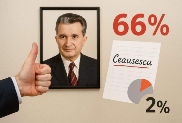 66% dintre români îl apreciază pe Ceaușescu, dar sub 2% dintre ei știu să-i scrie numele corect