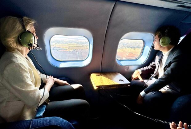 FOTO Mesajul lui Nicușor Dan, după vizita făcută alături de președinta Comisiei Europene la Baza Kogălniceanu și în Portul Militar Constanța