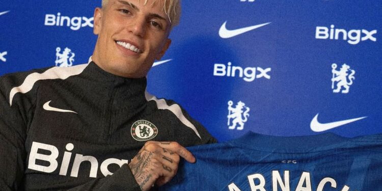 Garnacho, după plecarea de la Manchester United: „Sunt fan Chelsea de mic, Hazard era idolul meu”