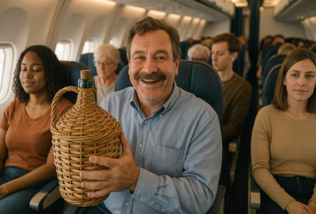 Liber la lichide în avion la Cluj. Pasagerii cu pălincă sunt rugaţi să nu îmbete pilotul