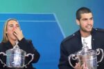 „E 9 dimineața, nu te îngrijora” » Carlos Alcaraz, galant după gafa făcută de Aryna Sabalenka într-o emisiune