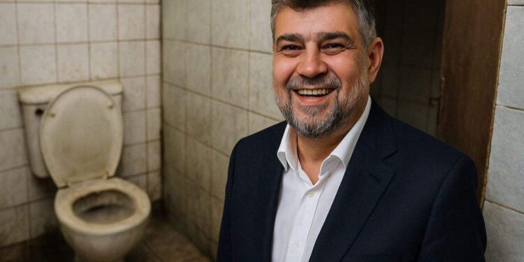 Pe lângă deficit, Ciolacu a lăsat în urma lui și un damf în budă de nu s-a putut intra o lună în ea