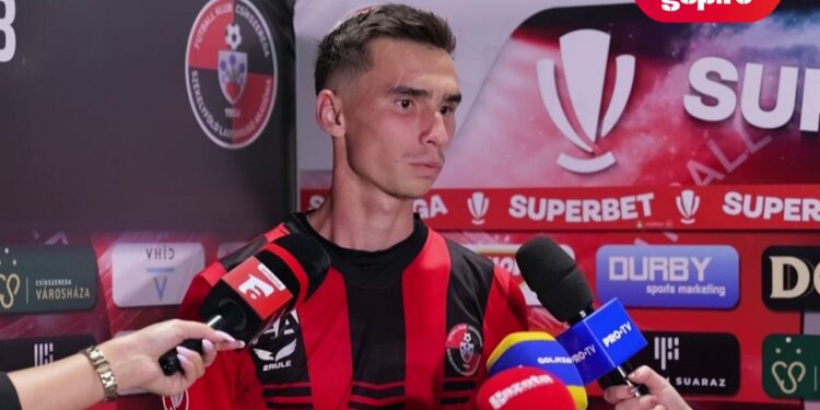 Csikszereda vs. FCSB 1-1 » Ervin Bakos, surprins că este vecin de clasament cu campioana României: „Atmosfera ne-a ajutat foarte mult”