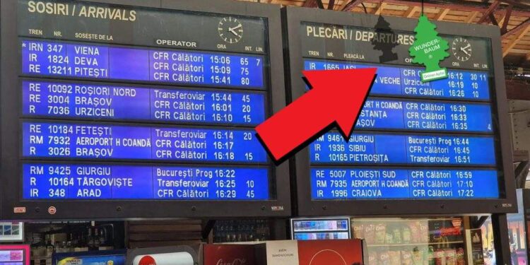 Gara de Nord, prima îmbunătăţire după 30 de ani: s-a agăţat un odorizant în tavan