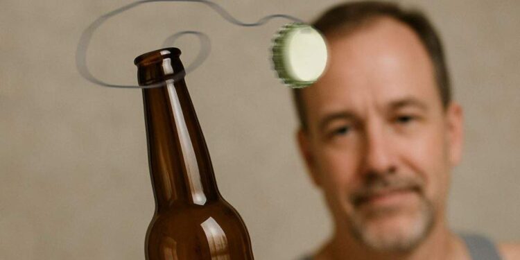 În sfârşit! S-a lansat kendama pentru beţivi: o bere cu capacul legat cu aţă