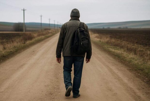 Inuman! Ca să ajungă la muncă, un vasluian merge 10 km pe jos și nu are niciun birt în drum