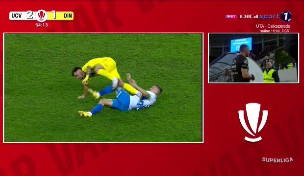 Marius Avram a intervenit în direct la TV și a dat verdictul despre faza controversată din Craiova