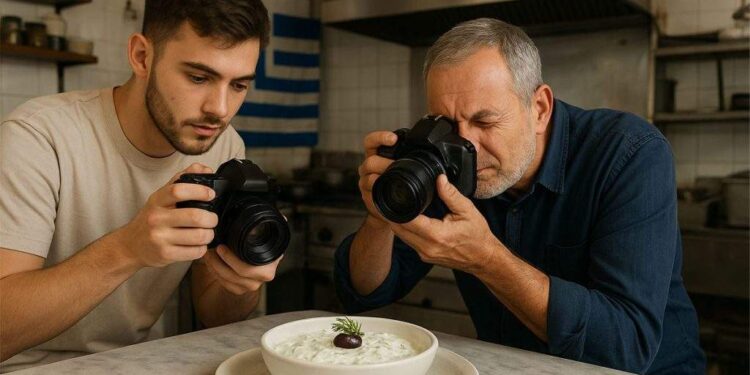 Doi români arestați în Grecia pentru spionaj. Au fotografiat rețeta secretă de tzatziki