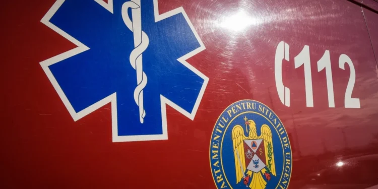 Accident pe un drum județean din Sibiu: persoană resuscitată