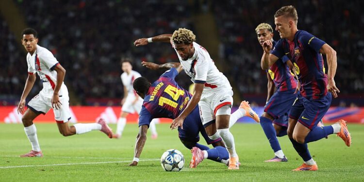 A fost spectacol total în Liga Campionilor: Barcelona, învinsă de PSG 1-2. City, egalată în ultimul minut 2-2. Toate rezultatele
