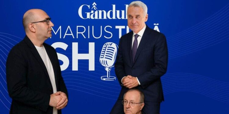 Călin Georgescu, fața-n față cu Marius Tucă după ce s-a urcat în spatele lui Ion Cristoiu