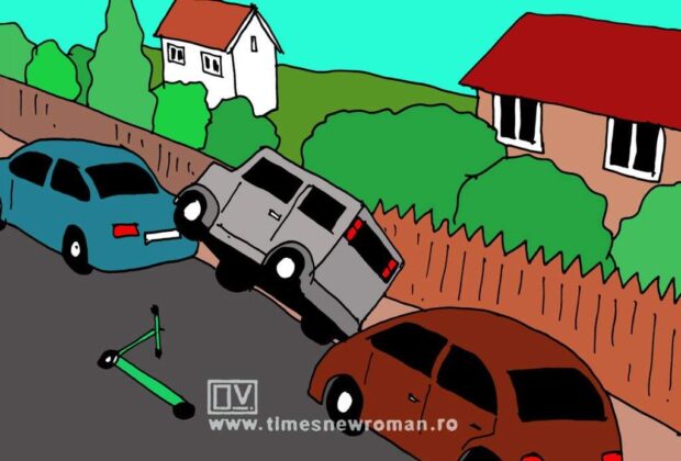 Dacia Hipster parcată corect