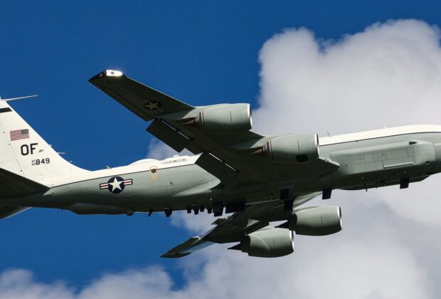 Un avion spion american dă târcoale enclavei ruse Kaliningrad, pe fondul tensiunilor tot mai mari cu Rusia