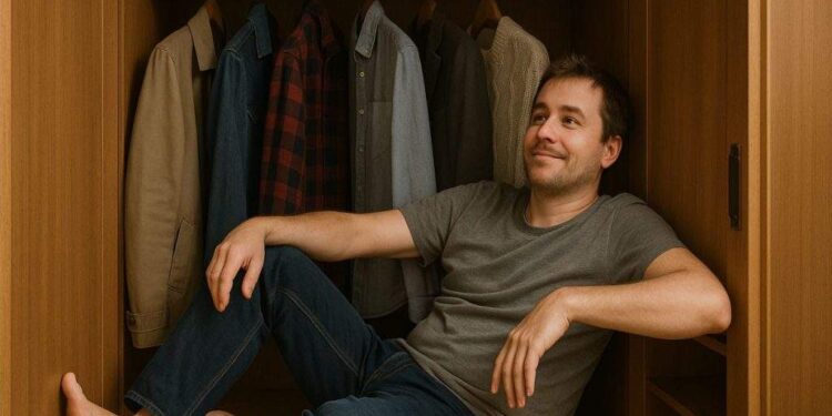 Un clujean s-a mutat din garsonieră într-un dulap de haine, că e mult mai spațios