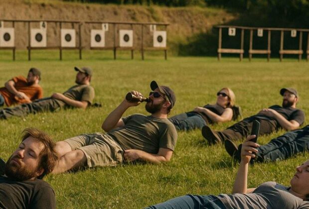 Pregătiri de război! Românii se vor antrena în cel mai modern poligon de tragere pe cur