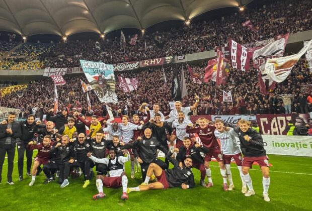 Portarul Aioani le-a scos peri albi dinamoviștilor. Rapid s-a impus într-un derby spectaculos